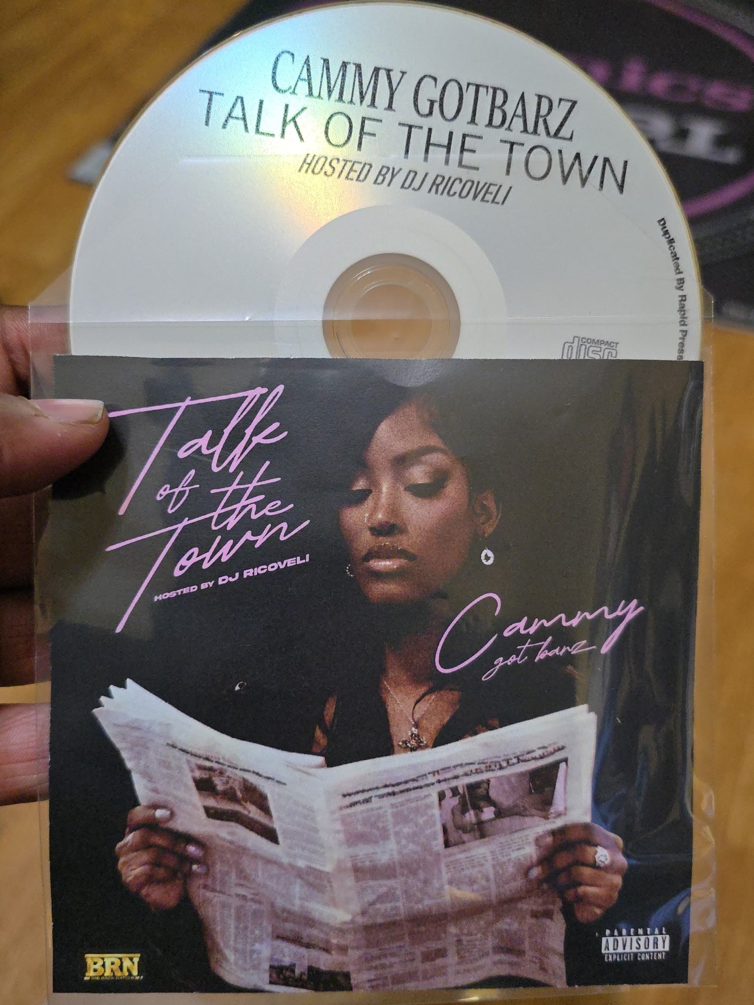Autographed “Talk of the Town” CD
